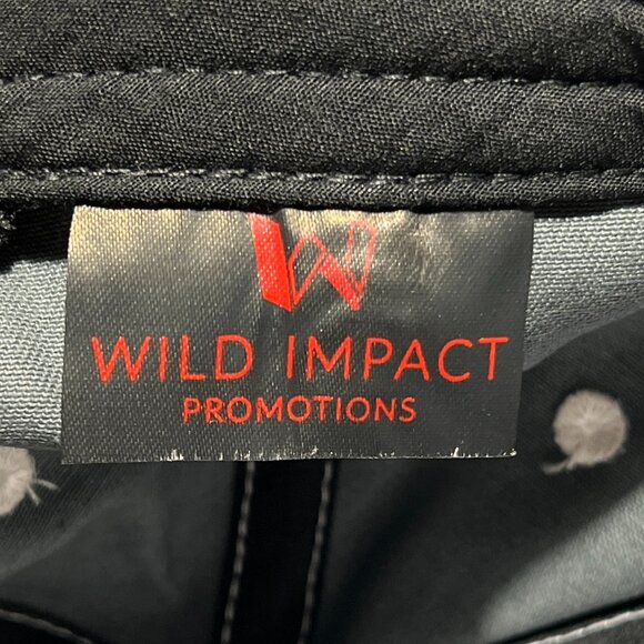 Snap On Tools Strap Back Cap Hat Wild Impact Black Advertising Dad Logo Mens - Picture 8 of 13